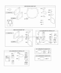 Carburetor Overhaul KitsSets Engine Gasket Set Valve Gasket Set Diagram and Parts List for 350776-1046-A2  Briggs and Stratton Engine